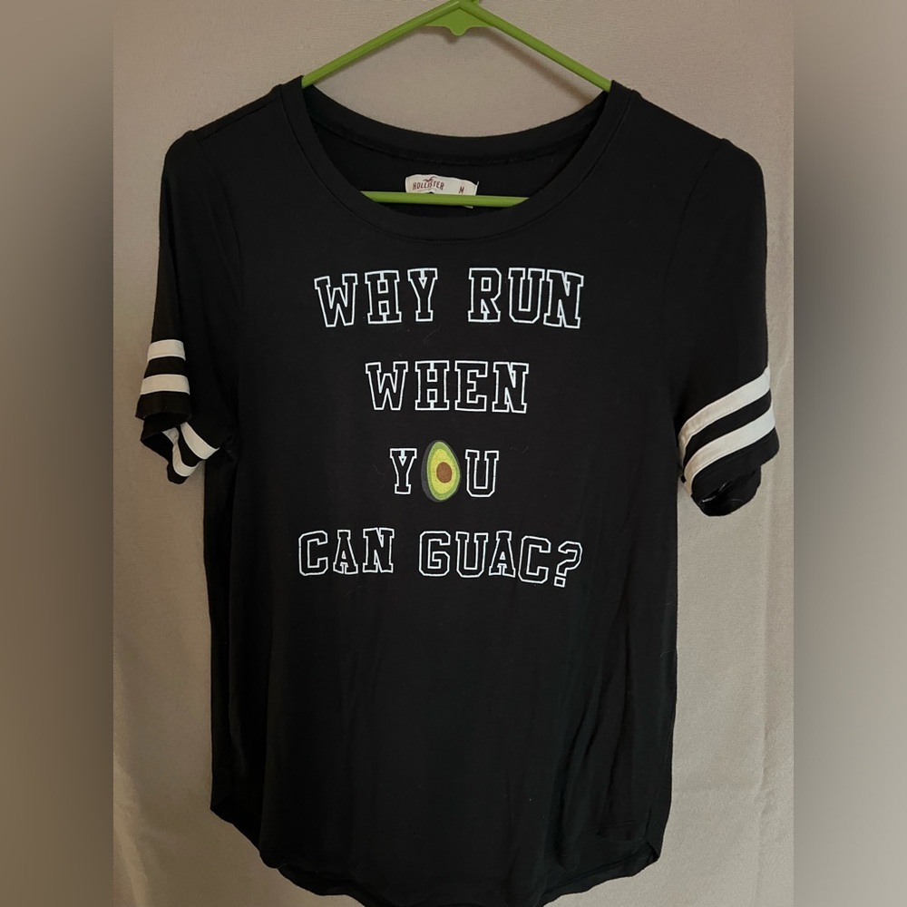 Hollister guac funny tee